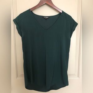 Dark Green Lightweight Dress Shirt